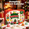 Dumpling Squishy Advent Calendar – 24 Days of Cute Christmas Squishies + 1 Bonus Toy (25 Pieces)