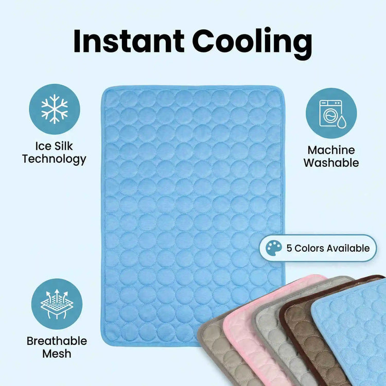 Dog Cooling Ice Bed Mat Summer Cold Pet Bed Cool