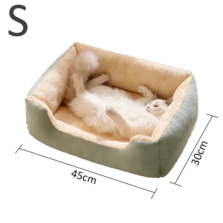 Cat Bed Super Soft Winter Warm Sleeping Mat Plush