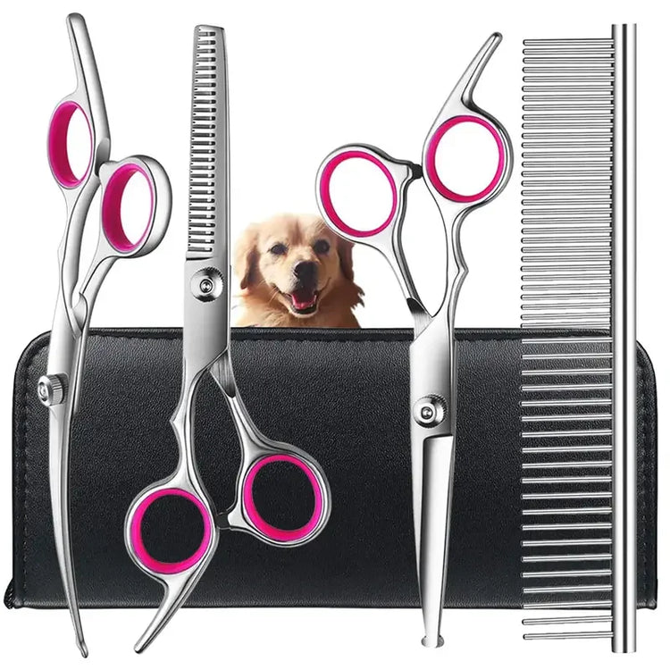Pet Safe Grooming Scissors Stainless Steel Dog Shears