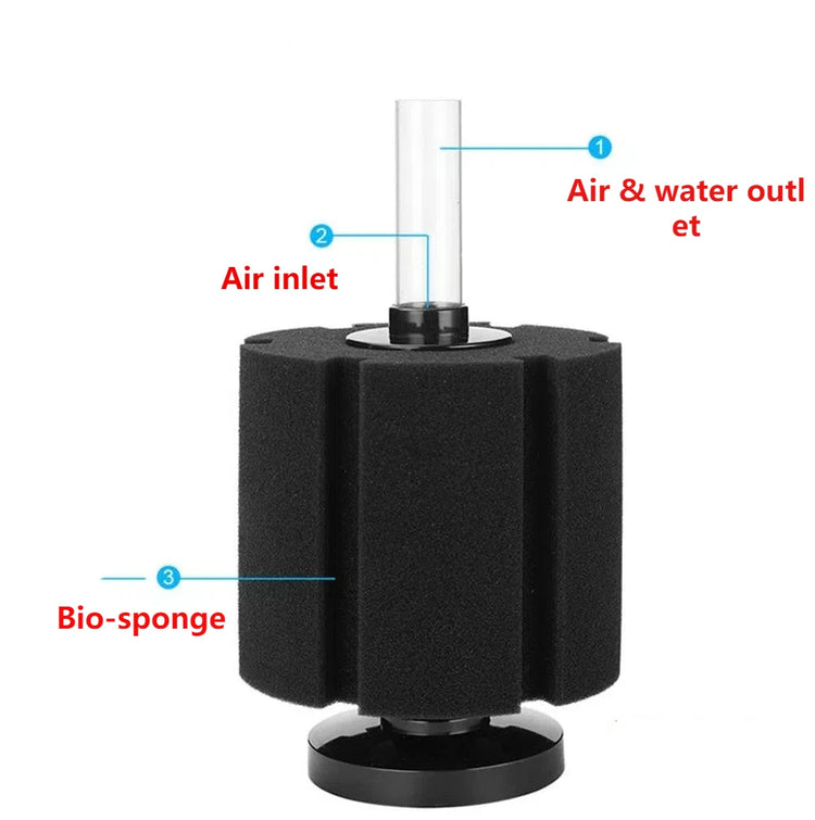 Aquarium Filter Sponge Fish Tank Air Pump Bio Filter