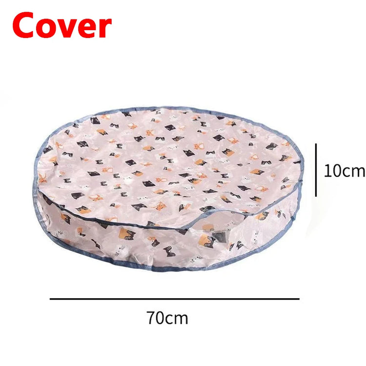 Interactive Cat Ball Rolling Hide Seek Motion Toy