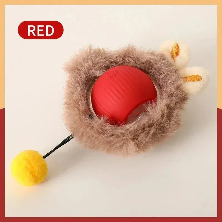 Interactive Cat Ball Rolling Hide Seek Motion Toy
