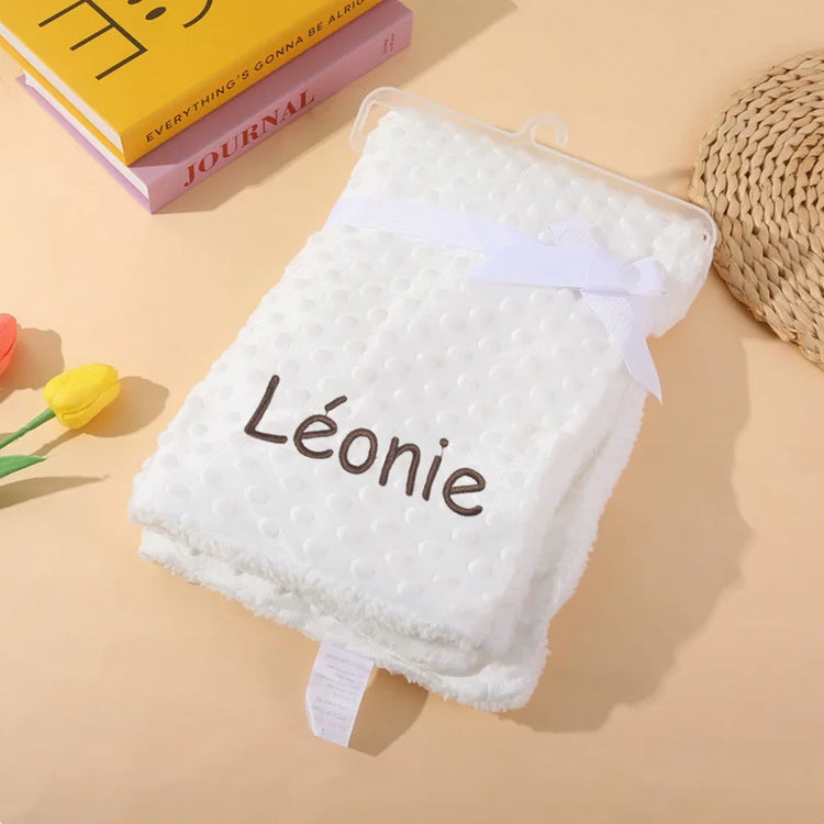 Custom Name Pet Blanket Soft Minky Dog Travel Mat