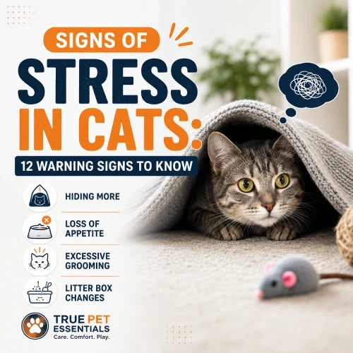 Signs of Stress in Cats: 12 Warning Signs to Know