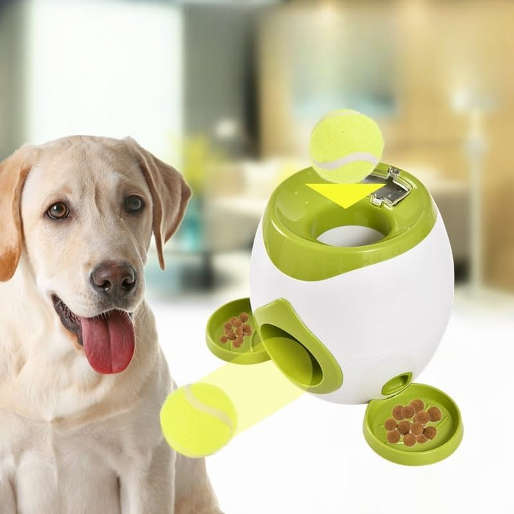 Dog Ball Launcher & Food Reward Machine
