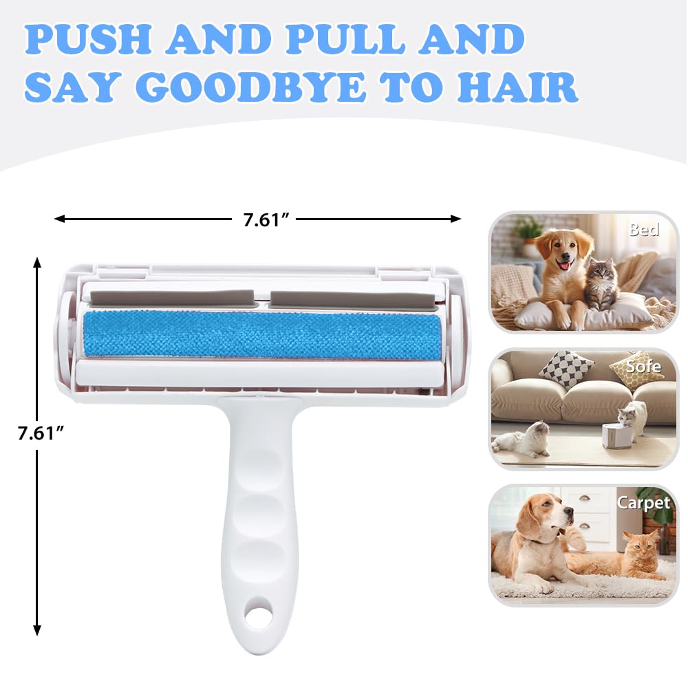 Pet Hair Remover and Reusable Lint Roller