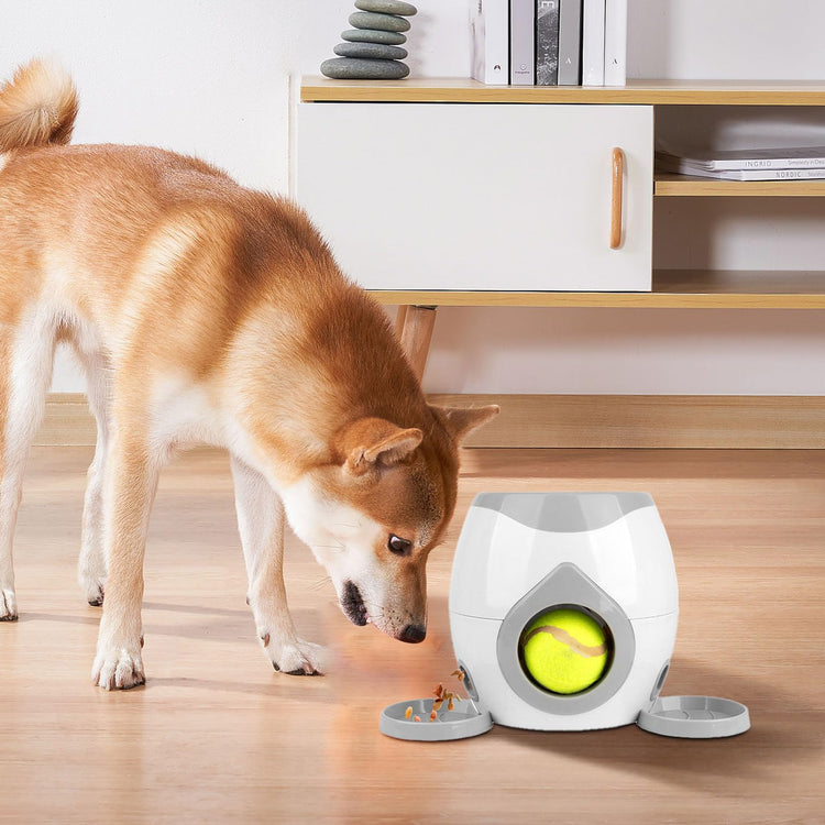 Dog Ball Launcher & Food Reward Machine
