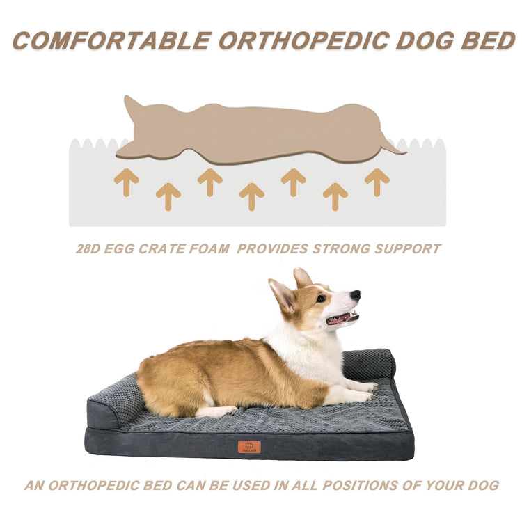 HIKTACO Orthopedic Dog Bed