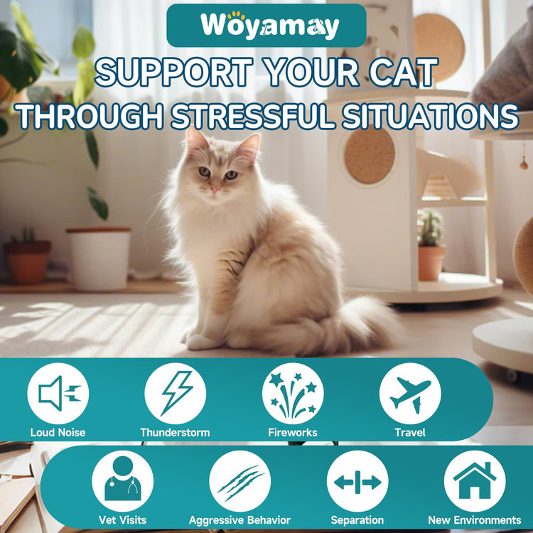 200 Treats Calming Treats for Cats for Anxiety & Stress Relief