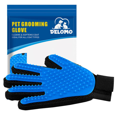 Pet Hair Remover Glove - Gentle Pet Grooming Glove Brush