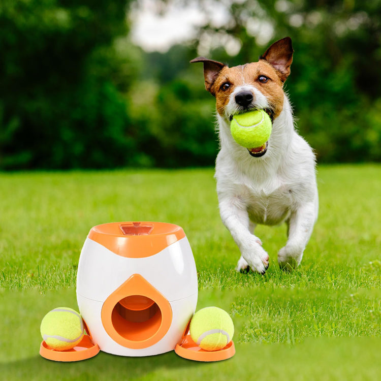 Dog Ball Launcher & Food Reward Machine