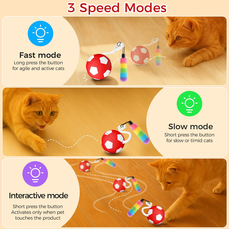 VIWIK  Automatic Motion Activated Kitten Ball Toy