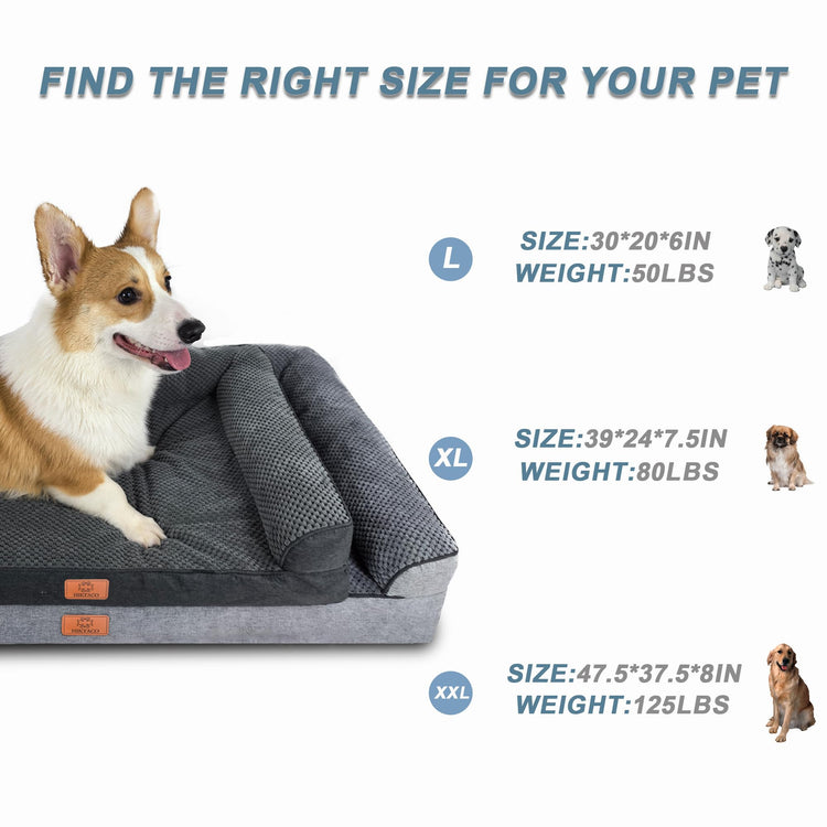 HIKTACO Orthopedic Dog Bed