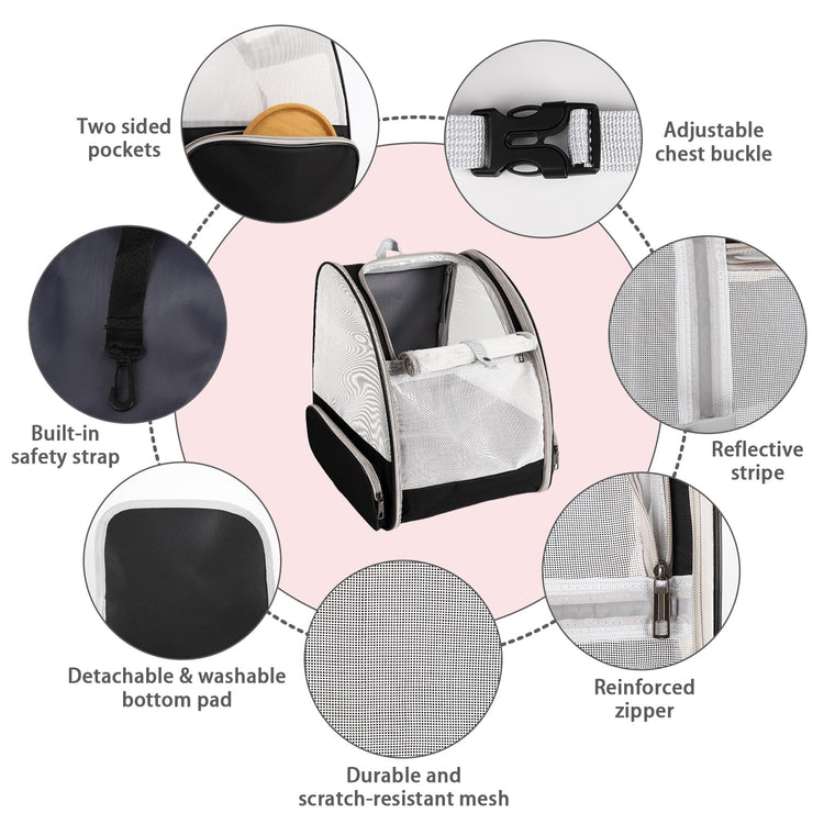 Pet Carrier Airline Approved for Small Puppy