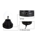 Magic Plasma Ball Lamp Touch Glass LED Night Light Atmosphere Lights Christmas Party Bedroom Decor Kids Birthday Gift Toy