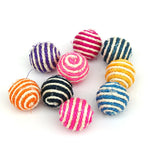 5pcs Cat Sisal Rope Ball Teaser Scratch Chew Toy Pet
