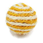 5pcs Cat Sisal Rope Ball Teaser Scratch Chew Toy Pet
