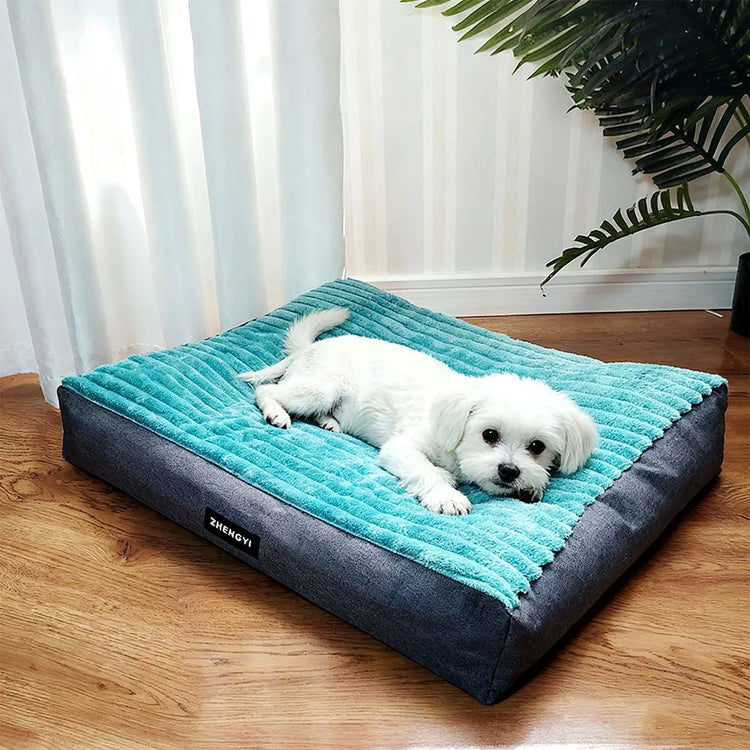 Soft Plush Cat Dog Bed Winter Warm Mattress Cozy