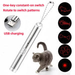 3in1 Laser Pen Cat Teaser Purple Light Laser Toy