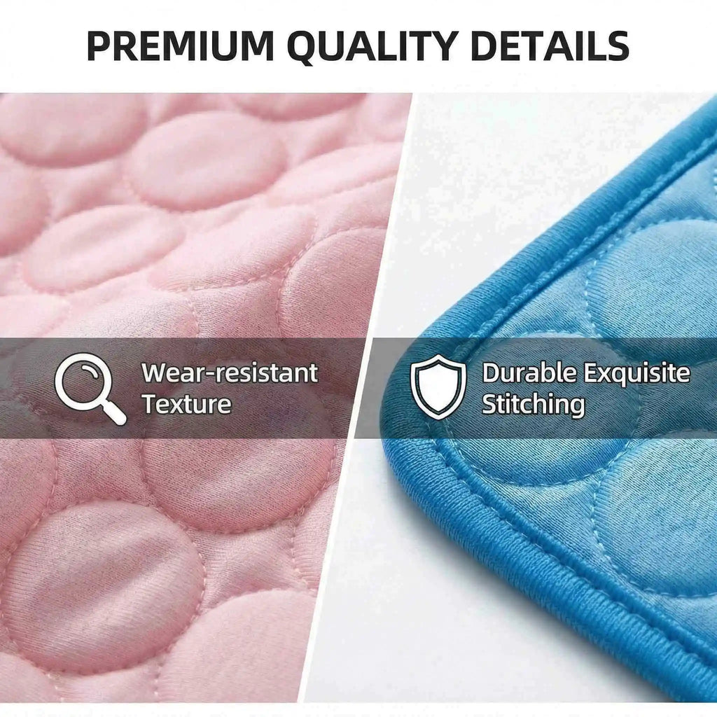 Dog Cooling Ice Bed Mat Summer Cold Pet Bed Cool