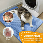 Cat Litter Mat Double Layer Non Slip Waterproof Mat
