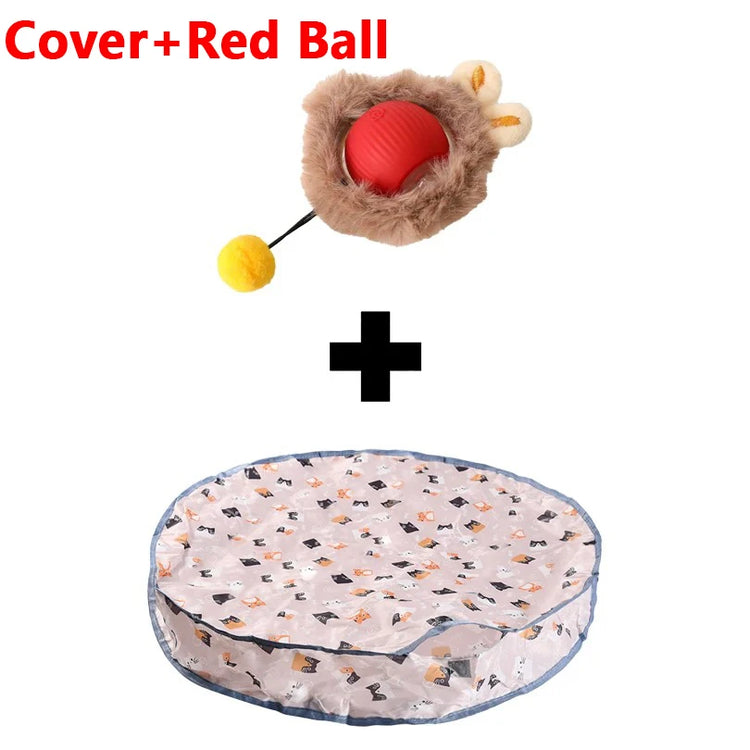 Interactive Cat Ball Rolling Hide Seek Motion Toy