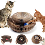 Cat Scratch Board Ball Claw Climbing Kitten Toy