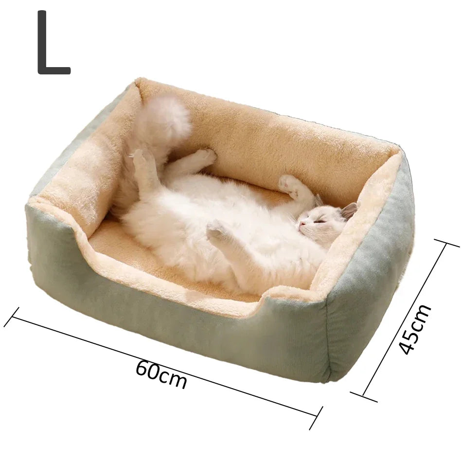Cat Bed Super Soft Winter Warm Sleeping Mat Plush