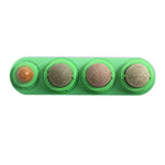 4in1 Rotating Catnip Silvervine Ball Teeth Cleaning Toy Safe