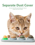 4in1 Rotating Catnip Silvervine Ball Teeth Cleaning Toy Safe