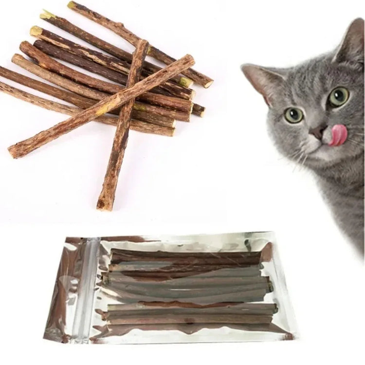 Silvervine Sticks Cat Chew Dental Cleaning Kitten Toy