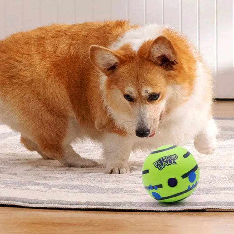 Dog Wobble Wag Giggle Glow Ball Interactive Fun Toy