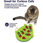 Rainy Day Cat Puzzle Treat Puzzle Scratch Board