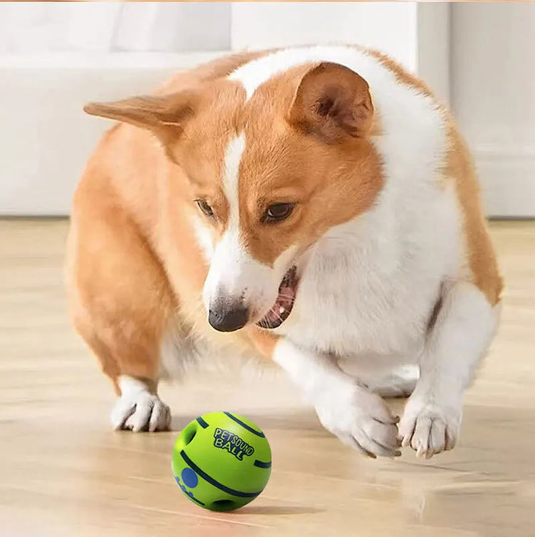 Dog Wobble Wag Giggle Glow Ball Interactive Fun Toy