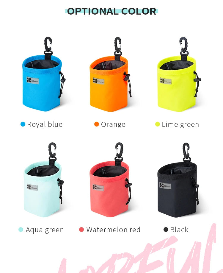 Portable Dog Training Snack Bag Outdoor Waist Bag