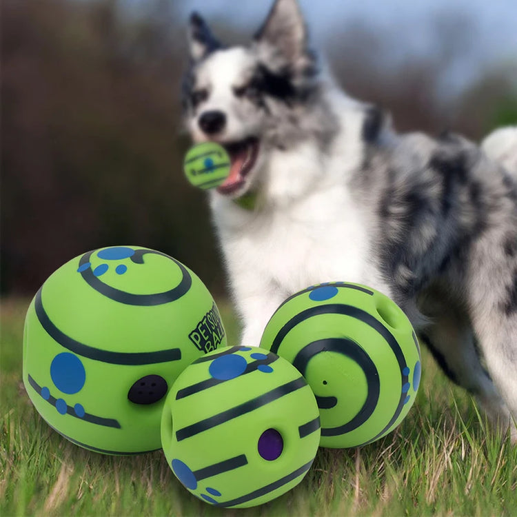 Dog Wobble Wag Giggle Glow Ball Interactive Fun Toy