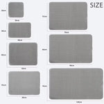 Double Layer Cat Litter Mat Waterproof Toilet Rug