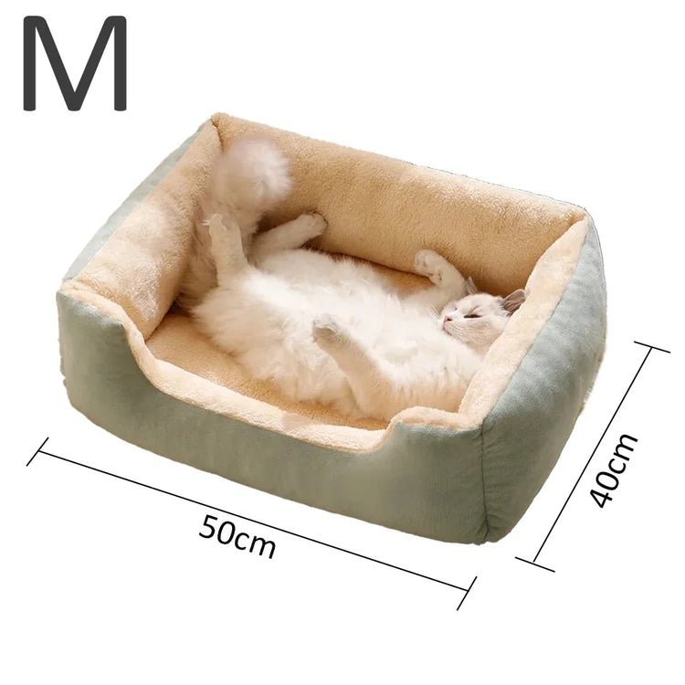 Cat Bed Super Soft Winter Warm Sleeping Mat Plush