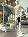  Skeleton Figure Action Skeleton Figurines With Multiple Accessories Realistic Movable Joints Model Statue For Christmas
