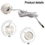 5V USB Mist Maker Fogger With Fog Maker Machine LED Colorful Lights Small Rockery Water Fish Tank Landscape Spray