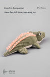 Realistic Crocodile Plush Squeaky Chew Puppy Teeth Toy