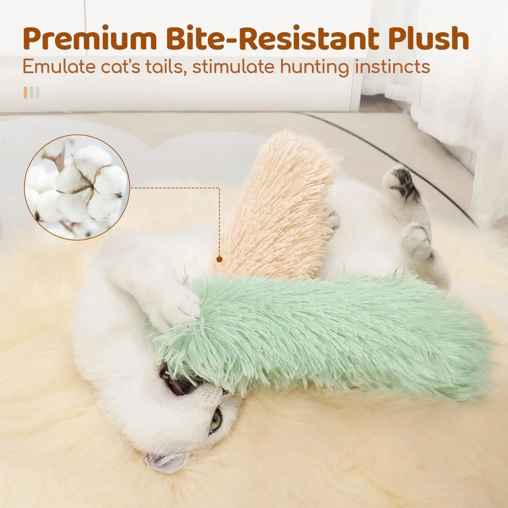 Catnip Plush Cat Chew Toy Teaser Interactive MWJ07