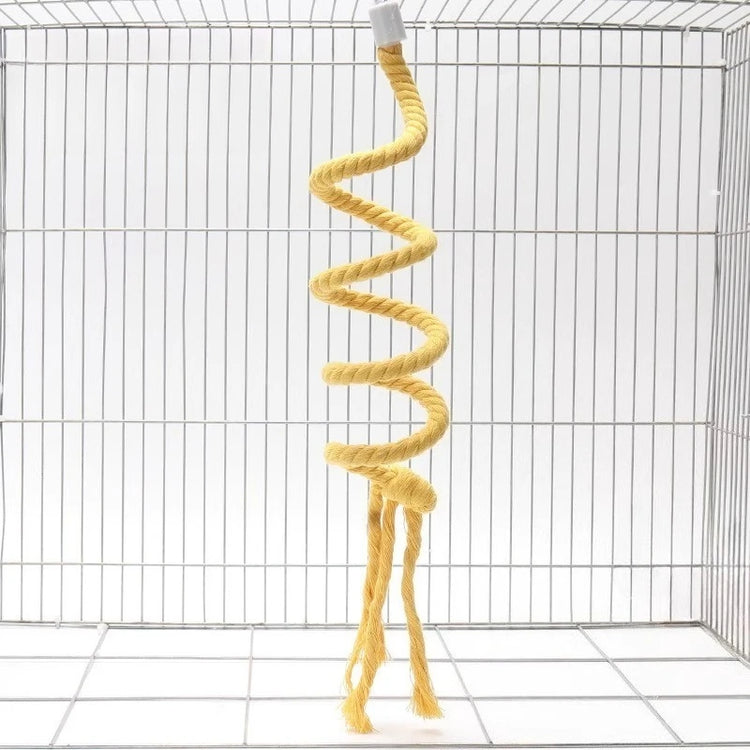 Parrot Climbing Rope Bird Chew Swing Toys Pet Set