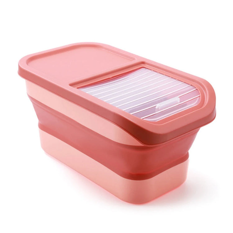 Collapsible Cat Dog Food Storage Container Airtight Box