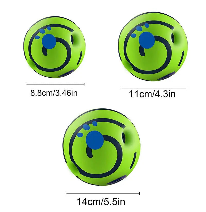 Dog Wobble Wag Giggle Glow Ball Interactive Fun Toy