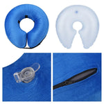 Inflatable Dog Recovery Collar Soft Protective Blow Up