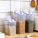 Cat Dog Food Storage Container Sealed Plastic Airtight