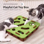Cat Puzzle Toy Felt Box Exercise Ball Indoor Hunting