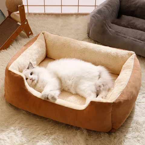 Cat Bed Super Soft Winter Warm Sleeping Mat Plush